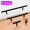 Modern Cabinet Shoe Rack Pull Simple Style Furniture Bedroom Closet Drawer Handle Aluminum Alloy, Gold Locker Wine Cabinet Knob