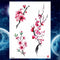 Girls Bracelet Chains Rose Tattoo Stickers Butterfly Body Arm Totem Tattoos Temporary Women Wrist Sexy Black Fake Tatoos