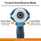 Brushless Cordless Rechargable Electric Screwdriver Impact Wrench High-speed Drill Driver+ 3 LED Light For Makita Battery