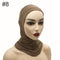 Under Scarf Hijab Cap Muslim Women Veil Turban For Women Muslim Fashion Islam Inner Cap Hijab Jersey Underscaf Caps Hat Ladies