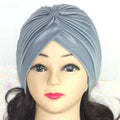 Fashion Muslim Turban Scarf For Women Islamic Inner Hijab Caps Twisted Arab wrap Head Wraps Musulman Turbante Mujer