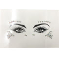 3D Sexy  face tattoo stickers Temporary tattoos  glitter fake tattoo  rhinestones for woman  Party face Jewels tatoo