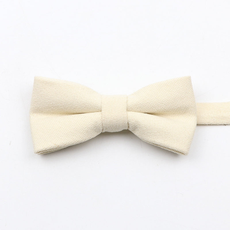 NEW Macarons Solid Color Men Bow Tie Super Soft Suede Classic Shirts Bowtie Bowknot Adult Child Butterfly Cravats For Wedding