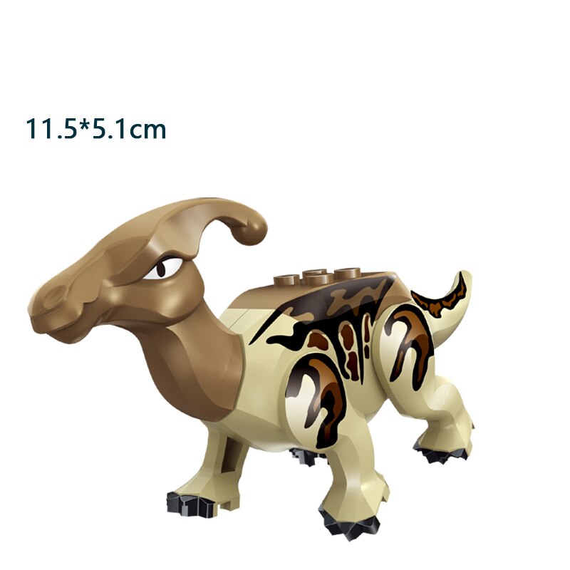 Jurassic Dinosaur Building Blocks Toys Park Compatible Major Brand Gifts Simulation Animal Rex Raptor Ankylosaur Christmas Gifts
