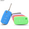 Jingyuqin 2/3B Silicone Car Key Cover For Volkswagen VW Golf 4 5 6 7 Jetta POLO Passat Superb Tiguan Beetle Touran Skoda Seat