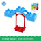 Blocks Amusement Park Accessory Slide Ladder Swing Seesaw Carousel Big Large-particle City Building Children&