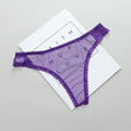 Sexy Women&#39;s Panties Lingerie G String Thongs Lace Underwear Female Perspective Women&#39;s Thong Sheer Panties Transparent Knickers