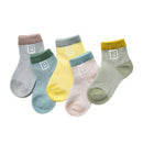 5Pairs/lot 0-3Y Infant Baby Socks Baby Socks for Boys Girls Cotton Mesh Newborn Toddler First Walkers Baby Clothes Accessories