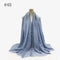 180X95CM Women Classic Muslim Crinkle Hijab Scarf Soft Cotton Head Scarves Turban Shawls Wraps Islamic Headband Femme Musulman