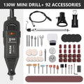 HILDA Electric Mini Drill Grinder Engraving Pen Mini Drill Electric Rotary Tool Grinding Machine Accessories