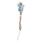 1pc Crochet Bunny Baby Pacifier Clip Chain BPA Free Wooden Beads Appease Soother Chain Clips Newborn Dummy Holder Nipple Clip