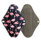 1 Pcs Natural Bamboo Charcoal Sanitary Pads For Normal Reusable Cotton Protection Female Sanitary Napkin
