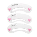 12Styles/set Eyebrow Stencil Set Reusable DIY Eye Brow Drawing Guide Styling Shaping Grooming Template Card Easy Makeup