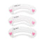 12Styles/set Eyebrow Stencil Set Reusable DIY Eye Brow Drawing Guide Styling Shaping Grooming Template Card Easy Makeup