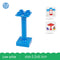 Blocks Amusement Park Accessory Slide Ladder Swing Seesaw Carousel Big Large-particle City Building Children&