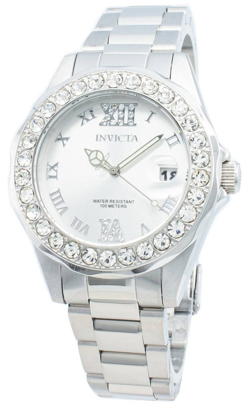 Invicta Pro Diver Quartz Crystal Accent 200M 15251 Women's Watch