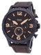 Fossil Nate Chronograph Brown Leather JR1487 Men's Watch