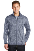 Sport-Tek Heather Soft Shell Jacket JST30