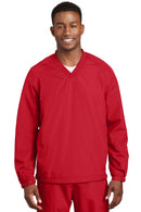 Sport-Tek V-Neck Windbreaker Jacket Shirt JST72