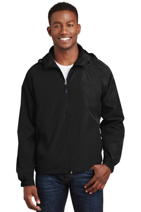 Sport-Tek Raglan Men's Hooded Jacket JST737401