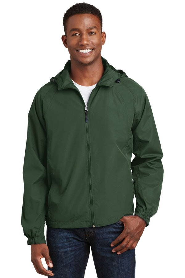 Sport-Tek Raglan Men's Hooded Jacket JST737505