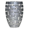 Decorative Vases - Sparkling Silver Wall Vase 12"