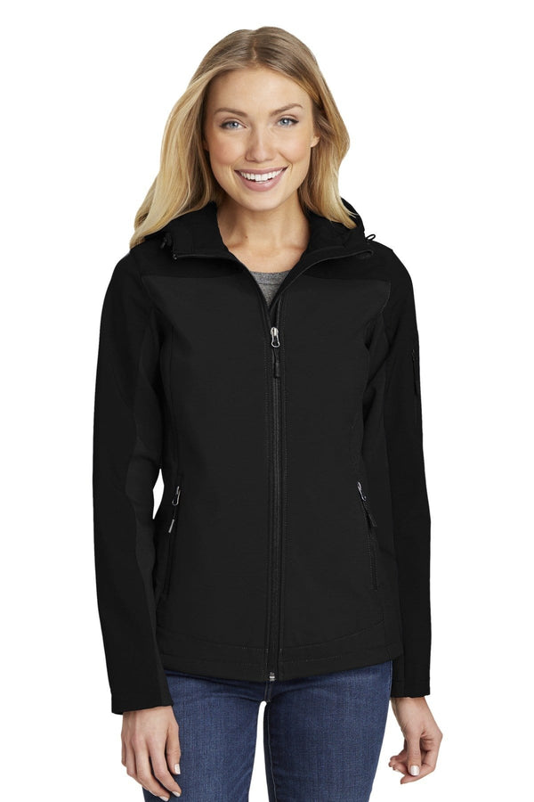 Port Authority Ladies Hooded Core Soft Shell Jacket L33580973