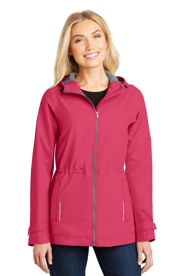 Port Authority Slicker Long Jacket For Women L77108741