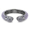 Pandora Bangle Bracelet LO4292 TIN Cobalt Brass Bangle with Crystal