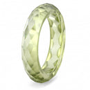 Vintage Wedding Rings LOS082 Stone Ring with AAA Grade CZ in Olivine color