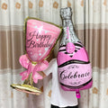 Large Helium Foil Balloon Whisky Beer Balloon Wedding Birthday Party Decorations Adult Kids Baby Ballons Event Party Air Globos