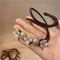 MISANANRYNE Flower Wedding Bridal Rhinestone Head Artifact  Flower Hair Bud Tied Half Ball Pins Clips Women Hair Accessory