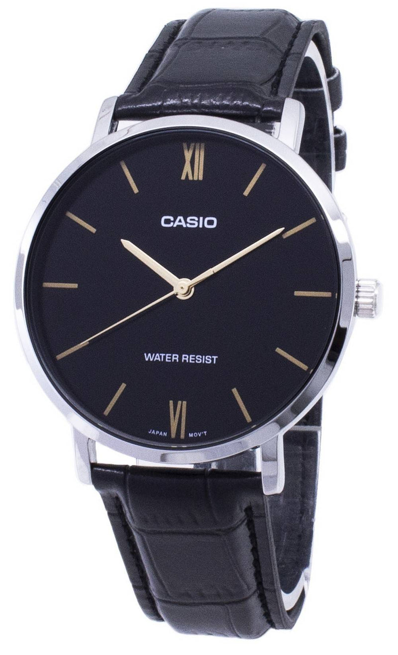 Casio Quartz MTP-VT01L-1B MTPVT01L-1B Analog Men's Watch