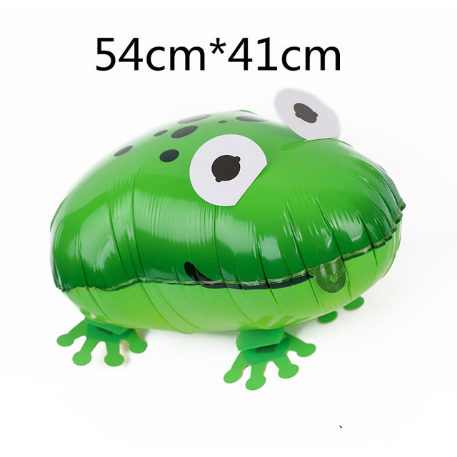 Mixed Walking Helium Balloon Cute Cat Dog Pet Dinosaur  Birthday Party Baby Shower Decoration  Children Toy
