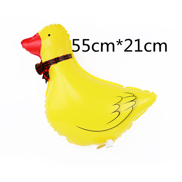 Mixed Walking Helium Balloon Cute Cat Dog Pet Dinosaur  Birthday Party Baby Shower Decoration  Children Toy