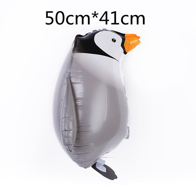Mixed Walking Helium Balloon Cute Cat Dog Pet Dinosaur  Birthday Party Baby Shower Decoration  Children Toy