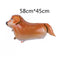 Mixed Walking Helium Balloon Cute Cat Dog Pet Dinosaur  Birthday Party Baby Shower Decoration  Children Toy