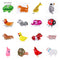 Mixed Walking Helium Balloon Cute Cat Dog Pet Dinosaur  Birthday Party Baby Shower Decoration  Children Toy