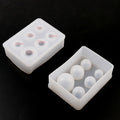 New Crystal Drop Gel Sphere Silicone Mold Star Ball Mold 25 20 15mm multi-size Ball Mold