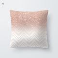 Nordic Style Geometric Printed Cushion Cover Polyester Throw Pillow Cases for Sofa Car Black Home Decorative Pillowcase 45*45cm