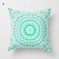 Nordic Style Geometric Printed Cushion Cover Polyester Throw Pillow Cases for Sofa Car Black Home Decorative Pillowcase 45*45cm