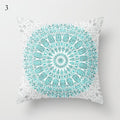 Nordic Style Geometric Printed Cushion Cover Polyester Throw Pillow Cases for Sofa Car Black Home Decorative Pillowcase 45*45cm
