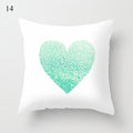 Nordic Style Geometric Printed Cushion Cover Polyester Throw Pillow Cases for Sofa Car Black Home Decorative Pillowcase 45*45cm