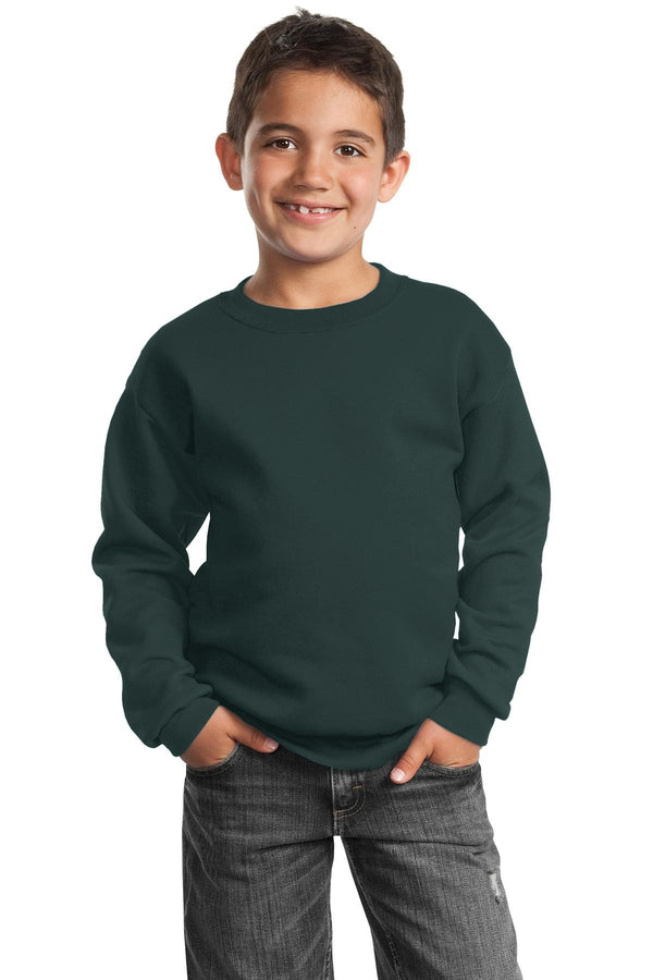 Port & Company Boys Vintage Crewneck Sweatshirt PC90Y