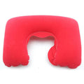 Portable Inflatable U Shape Neck Comfortable Pillow Office Air Cushion Airplane Driving Nap Support Head Rest Travel Pillow