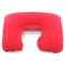 Portable Inflatable U Shape Neck Comfortable Pillow Office Air Cushion Airplane Driving Nap Support Head Rest Travel Pillow