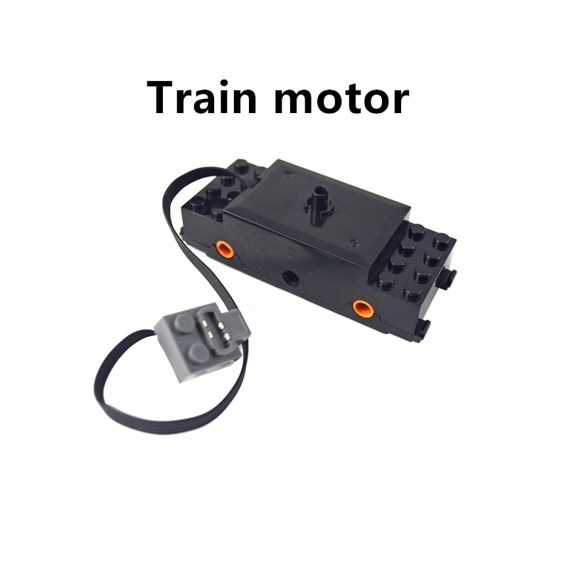 Technical Motor Parts Multi Power Functions 8293 8883 Tool Servo Train Motor PF Model Sets Building Blocks Compatible All Brands