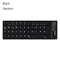 Keyboard Stickers Alphabet Layout English Russian Spanish Deutsch Arabic Laptop Desktop Tool Wear-resistant Non-slip Stickers