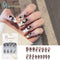 Fake Nails Art Nail Tips Press on False with Designs Set Full Cover Artificial Short Packaging Kiss Display Clear Tipsy Stick