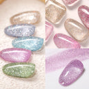UR SUGAR Sparkling Gel Nail Polish Reflective Glitter Nail Gel Semi Permanent Nail Art Varnish For Manicures Need Base Top Coat